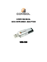 Предварительный просмотр 1 страницы COMSOL UIR-120 User Manual