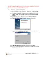 Предварительный просмотр 4 страницы COMSOL UIR-120 User Manual