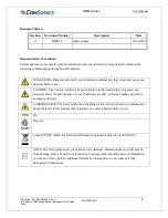 Preview for 3 page of ComSonics FHM2A01 User Manual