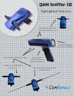 ComSonics QAM Sniffer III Quick Start Manual preview