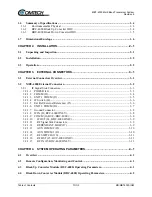 Preview for 4 page of Comtec MBT-4000 Installation And Operation Manual