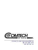 Предварительный просмотр 88 страницы Comtech EF Data CDM-500 Installation And Operation Manual