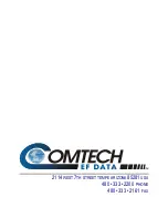 Предварительный просмотр 130 страницы Comtech EF Data CDM-800 Installation And Operation Manual