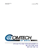 Preview for 24 page of Comtech EF Data CiM Series Quick Start Manuals