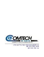 Предварительный просмотр 22 страницы Comtech EF Data CLNA Installation And Operation Manual