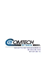 Предварительный просмотр 54 страницы Comtech EF Data CME-5200 Installation And Operation Manual