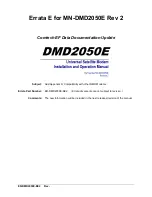 Предварительный просмотр 13 страницы Comtech EF Data DMD-2050E Installation And Operation Manual