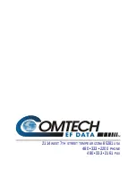 Preview for 316 page of Comtech EF Data DMD1050TS Installation And Operation Manual