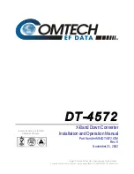 Preview for 7 page of Comtech EF Data DT-4572 Installation And Operation Manual