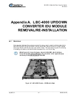 Предварительный просмотр 135 страницы Comtech EF Data LBC-4000 Installation And Operation Manual