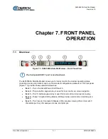 Предварительный просмотр 107 страницы Comtech EF Data Vipersat SLM-5650A Installation And Operation Manual