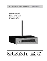 Preview for 1 page of Comtek BST-50b Operator'S Manual