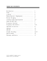 Preview for 2 page of Comtek M-216 Operator'S Manual