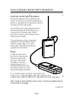 Preview for 8 page of Comtek M-216 Operator'S Manual