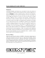 Preview for 19 page of Comtek M-216 Operator'S Manual