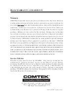 Предварительный просмотр 15 страницы Comtek PR-216 Operator'S Manual