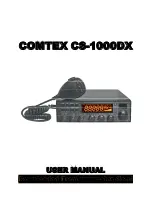 Comtex CS-1000DX User Manual preview