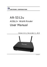 Comtrend Corporation AR-5312u User Manual preview