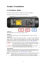 Preview for 6 page of Comtrend Corporation CT-5072S User Manual