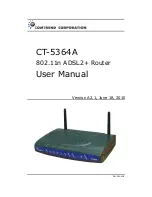 Comtrend Corporation CT-5364A User Manual preview