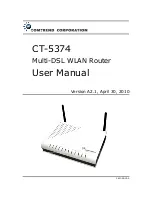 Comtrend Corporation CT-5374 User Manual preview