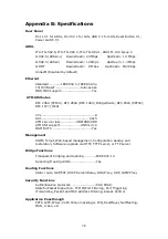 Предварительный просмотр 77 страницы Comtrend Corporation CT-5611E User Manual