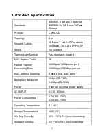 Preview for 9 page of Comtrend Corporation ES-7205 User Manual