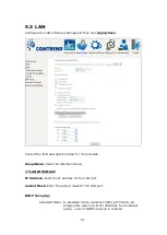 Preview for 52 page of Comtrend Corporation NexusLink 3112u User Manual