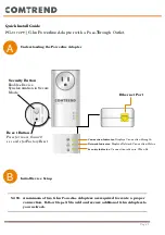 Comtrend Corporation PG-9172PT Quick Install Manual предпросмотр