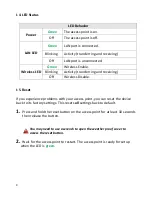 Preview for 9 page of Comtrend Corporation WAP-EN1750R User Manual