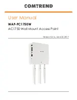 Comtrend Corporation WAP-PC1750W User Manual preview
