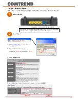 Comtrend Corporation WR-5930 Quick Install Manual preview