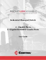 Comtrol ROCKETLINX ES8509-XT User Manual предпросмотр