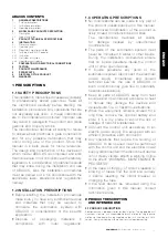 Preview for 17 page of Comunello Automation ABACUS 220 Installation And User Manual