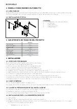 Preview for 14 page of Comunello Automation BORDER 400 Installation And User Manual