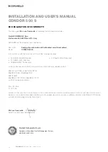 Preview for 14 page of Comunello Automation CONDOR 500 S Installation And User Manual