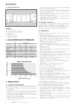 Preview for 24 page of Comunello Automation CONDOR 500 S Installation And User Manual