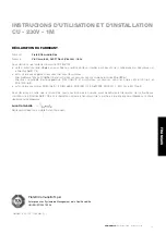 Preview for 25 page of Comunello Automation CU-230V-1M Installation And User Manual