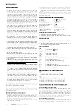 Preview for 26 page of Comunello Automation CU-230V-1M Installation And User Manual