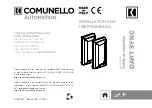 Предварительный просмотр 42 страницы Comunello Automation DART SYNC Installation And User Manual