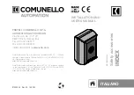 Preview for 2 page of Comunello Automation GINDEXSTN0B00A Installation And User Manual