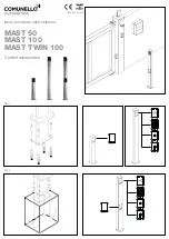 Preview for 1 page of Comunello Automation MAST 50 Installation And User Manual