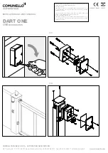 Предварительный просмотр 1 страницы Comunello Automation RX DART-ONE Installation And User Manual