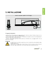 Предварительный просмотр 7 страницы Comunello AIRWIN A45 230VAC Instruction Manual