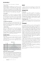 Preview for 12 page of Comunello CU-24V-1M Installation And User Manual