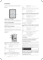 Preview for 64 page of Comunello CU 24V 2M ONE Installation And User Manual