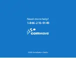 Предварительный просмотр 8 страницы comwave 506N Installation Manual