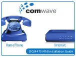 comwave DCM 475 Installation Manual предпросмотр