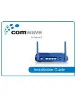 comwave SR35ON Installation Manual предпросмотр