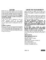 Conair 1002XDIC Instruction Manual preview